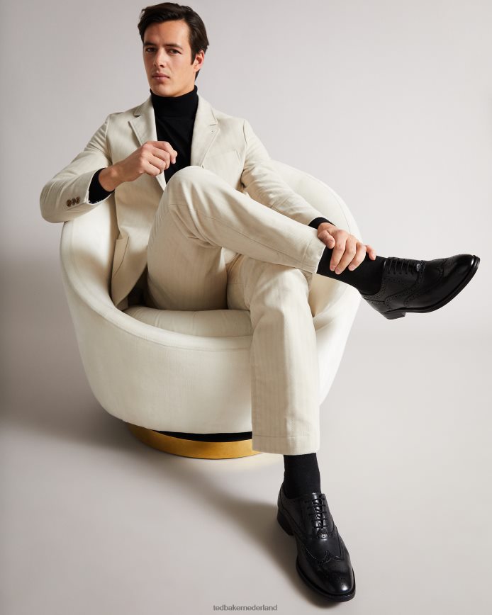 Ted Baker amaiss formele leren brogueschoenen zwart schoenen Heren 6R02N1857