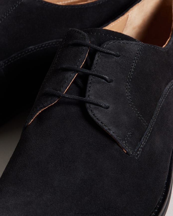 Ted Baker Kamtenn formele suède derbyschoen zwart schoenen Heren 6R02N1868