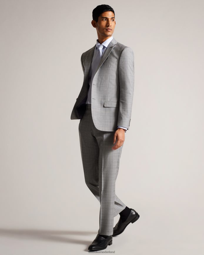 Ted Baker Antoinn leren formele loafers met krokodilleneffect zwart schoenen Heren 6R02N1794