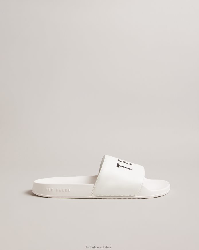 Ted Baker Auly-logo sliders wit schoenen Heren 6R02N1892