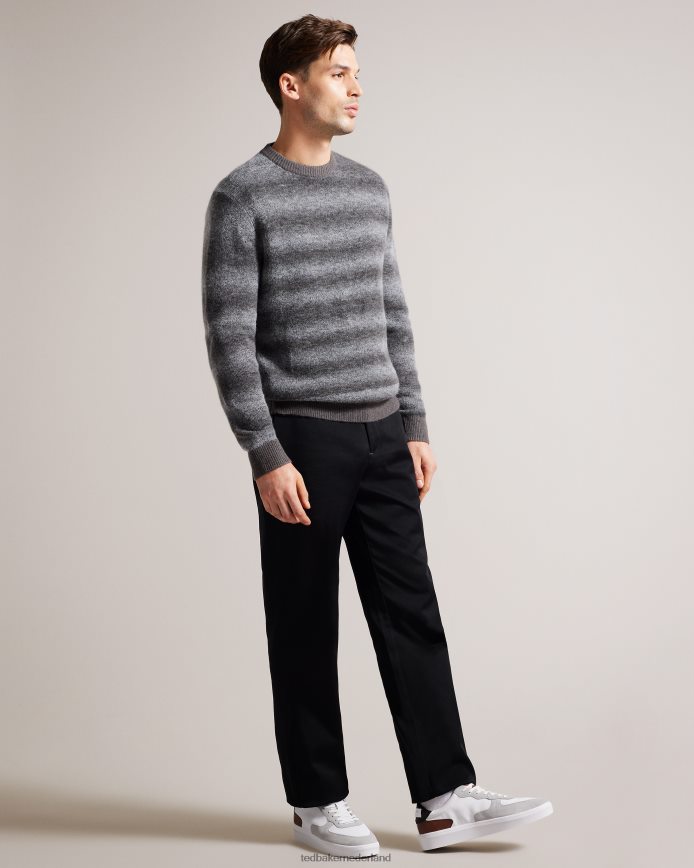 Ted Baker Gawyn leren sneakers met kleurblokken bruin schoenen Heren 6R02N1888