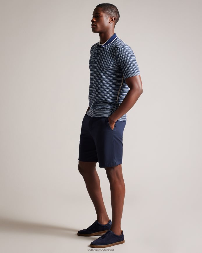 Ted Baker evrens suède lage sneakers marine schoenen Heren 6R02N1885