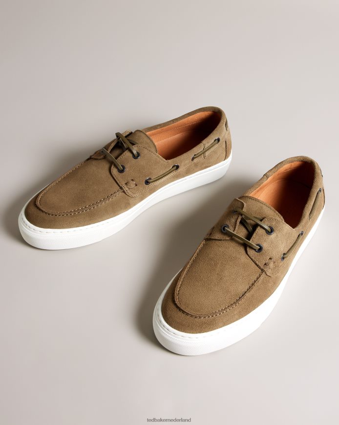 Ted Baker euens suède bootschoenen donkergroen schoenen Heren 6R02N1883