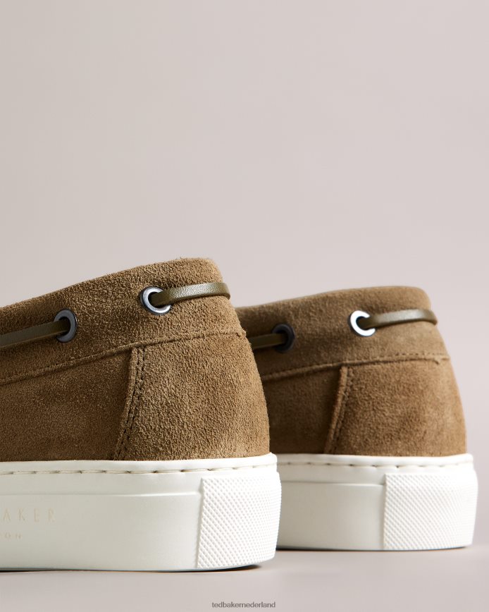 Ted Baker euens suède bootschoenen donkergroen schoenen Heren 6R02N1883