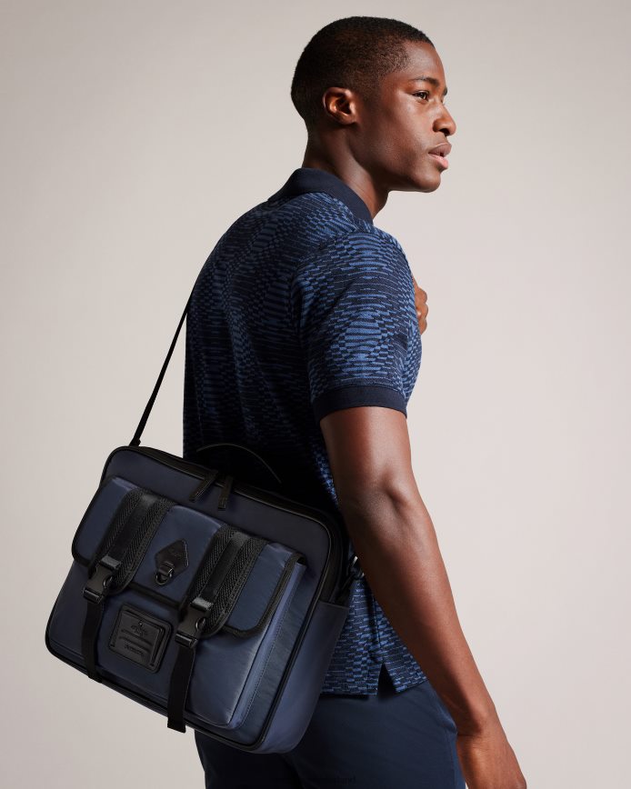 Ted Baker travyl nylon documententas marine Tassen Heren 6R02N1781