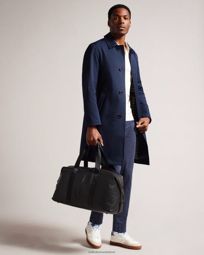 Ted Baker josua kunstleren weekendtas zwart Tassen Heren 6R02N1757