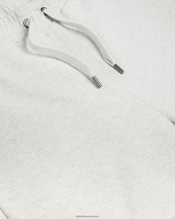 Ted Baker Bathwik-joggingbroek met wafeltextuur grijze mergel kleding Heren 6R02N1673