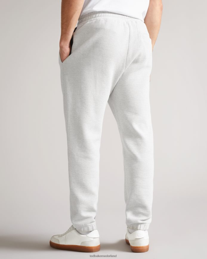 Ted Baker Bathwik-joggingbroek met wafeltextuur grijze mergel kleding Heren 6R02N1673