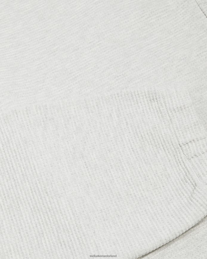 Ted Baker Bathwik-joggingbroek met wafeltextuur grijze mergel kleding Heren 6R02N1673