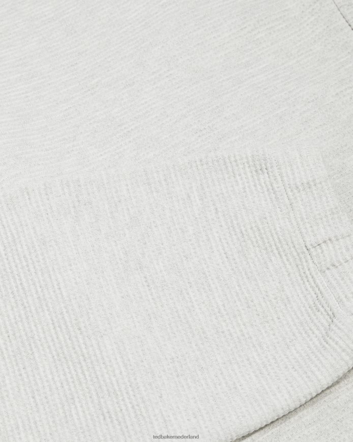 Ted Baker Bathwik-joggingbroek met wafeltextuur grijze mergel kleding Heren 6R02N1673