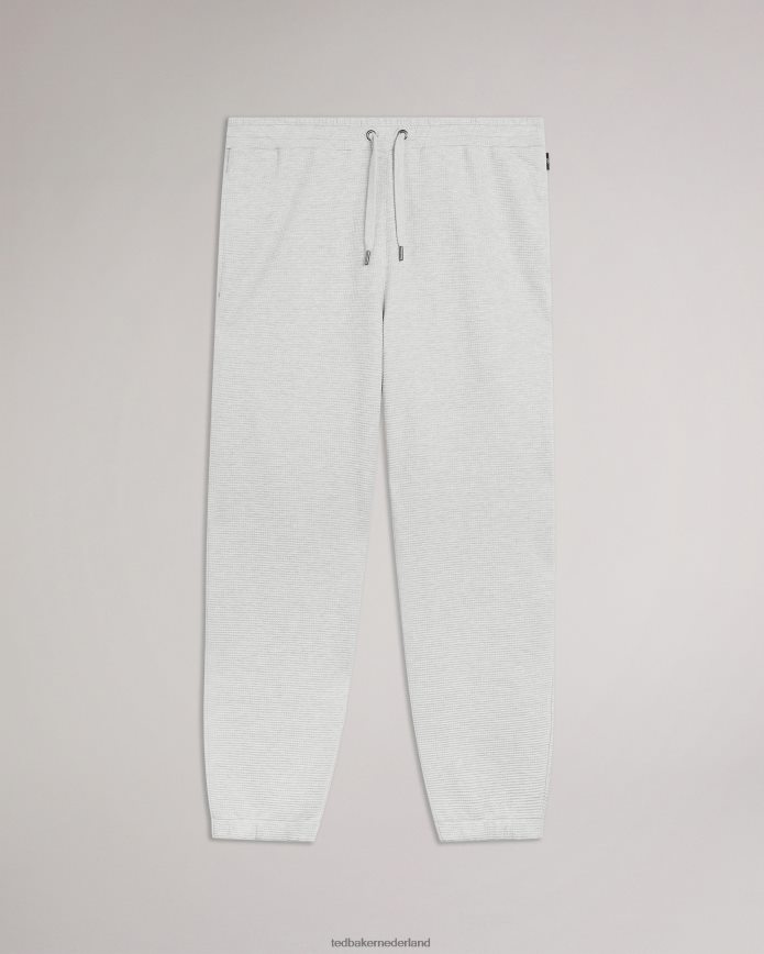Ted Baker Bathwik-joggingbroek met wafeltextuur grijze mergel kleding Heren 6R02N1673
