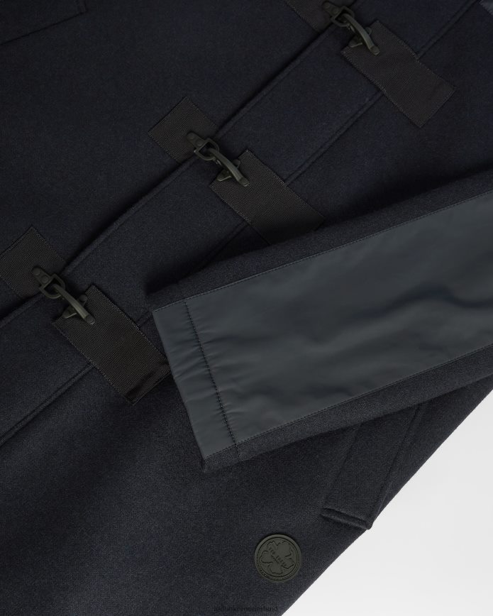 Ted Baker duffelcoat met lenspanelen marine kleding Heren 6R02N1727