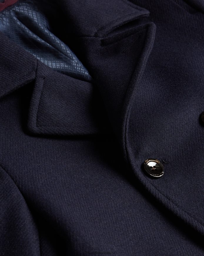 Ted Baker grilldd wollen peacoat marine kleding Heren 6R02N1634