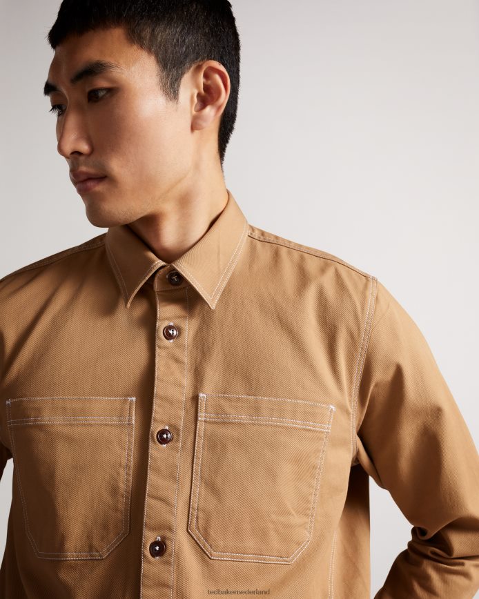 Ted Baker leytun-keperband bruinen kleding Heren 6R02N1679