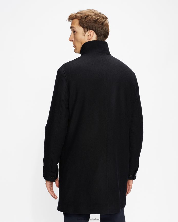 Ted Baker traks jas met trechterhals en zakken marine kleding Heren 6R02N1721