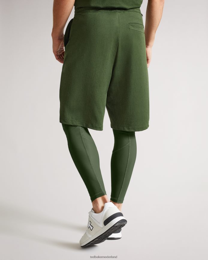 Ted Baker Philips actieve sneldrogende korte broek khaki kleding Heren 6R02N1711