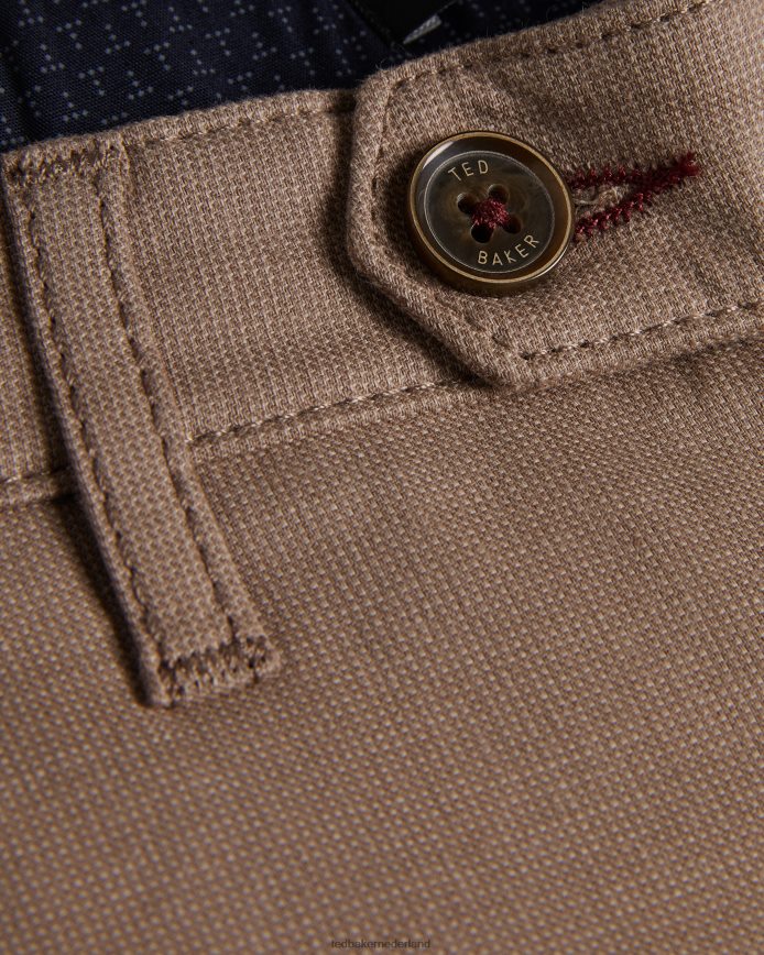 Ted Baker cortrom semi-uni kort bruinen kleding Heren 6R02N1636