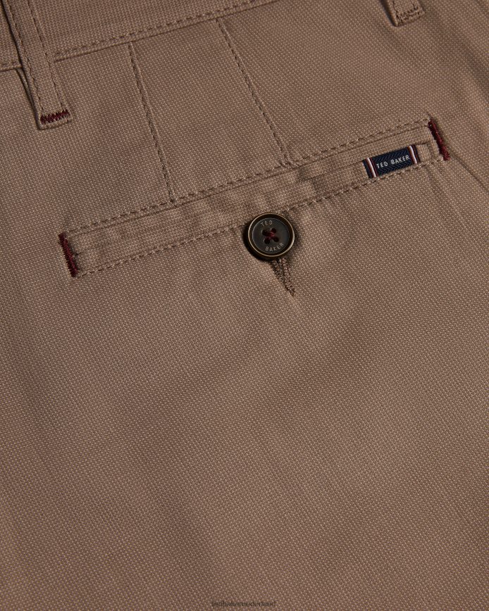 Ted Baker cortrom semi-uni kort bruinen kleding Heren 6R02N1636