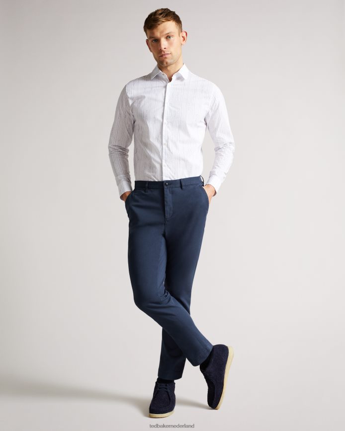 Ted Baker Hadlo gestreept overhemd paars kleding Heren 6R02N1647