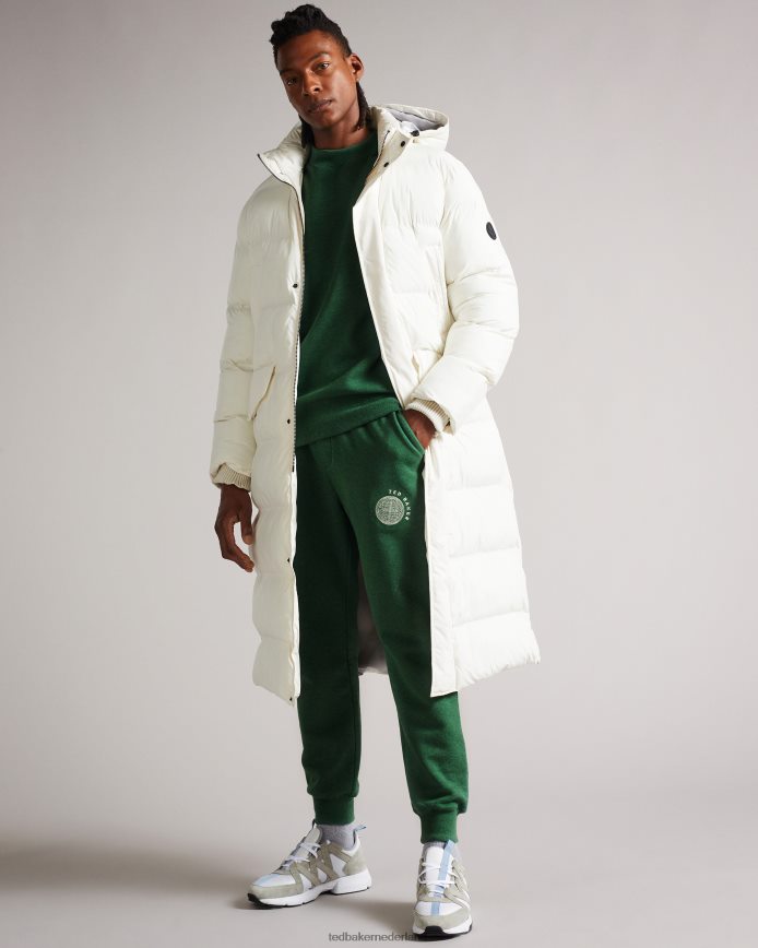 Ted Baker Shandon trui met korte mouwen en relaxte pasvorm donkergroen kleding Heren 6R02N1722