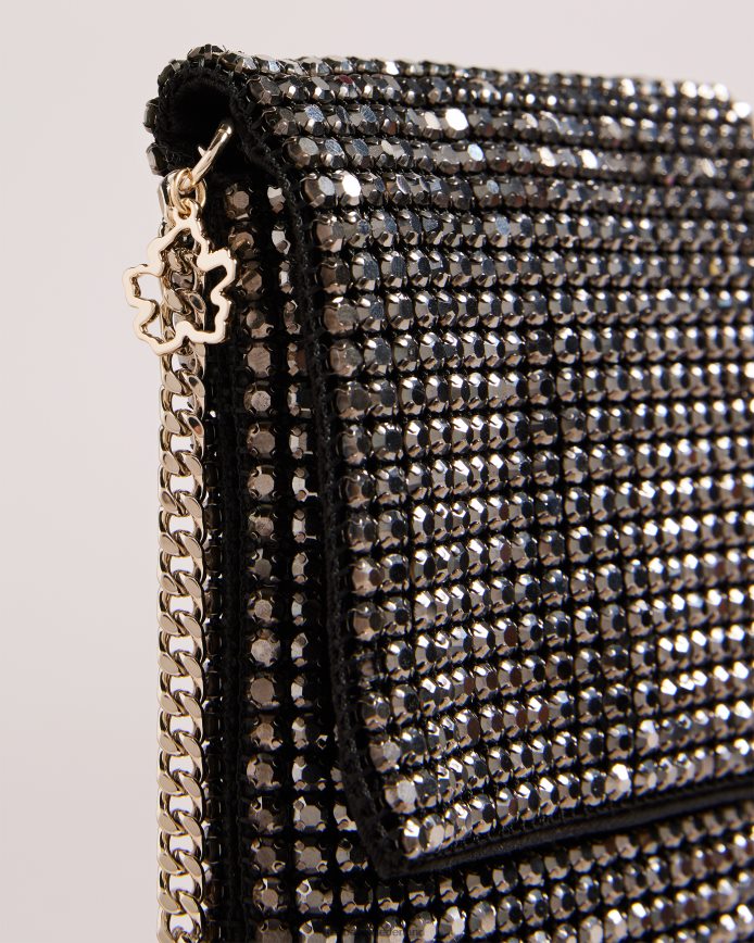 Ted Baker Glitzah kristallen crossbodytasje zwart cadeaus vrouwen 6R02N825