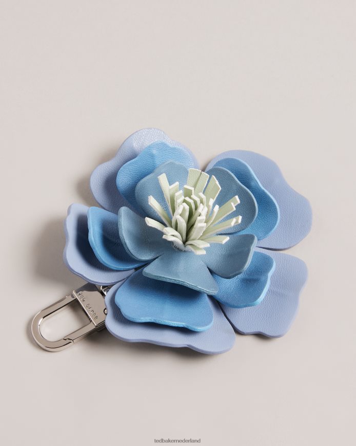 Ted Baker bloemenriem met bloemensleutelhanger blauw cadeaus vrouwen 6R02N939