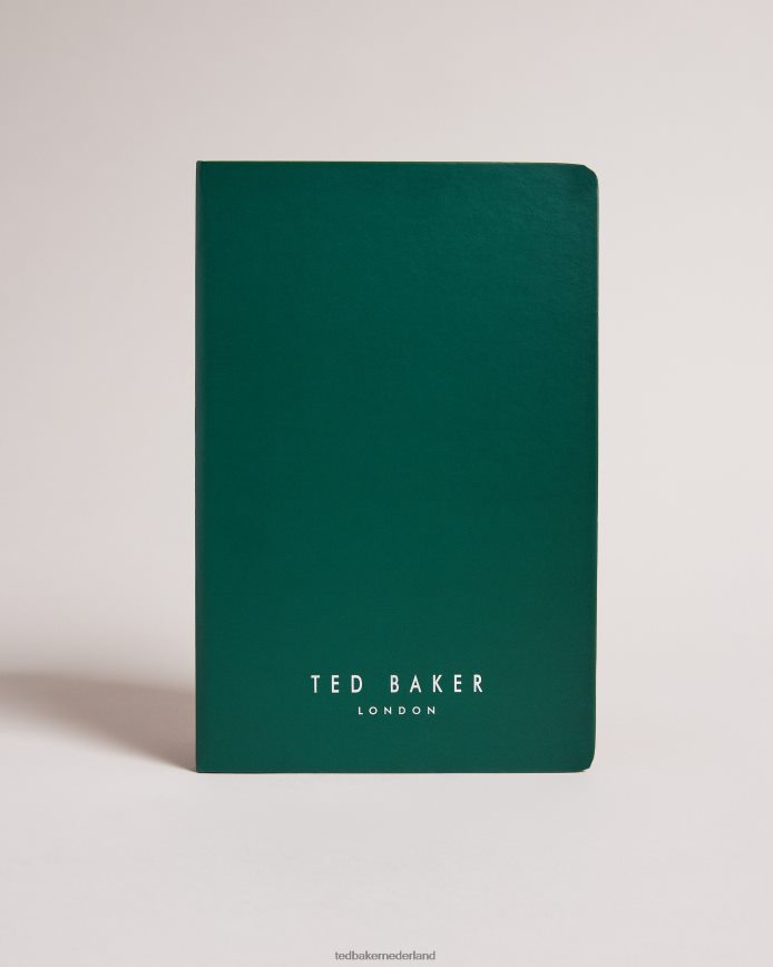 Ted Baker abeil groot a5 notitieboekje donkergroen huishoudartikelen verzameling 6R02N1812