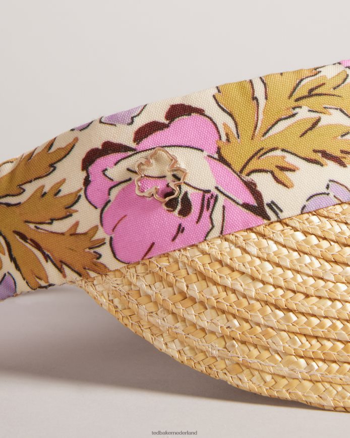 Ted Baker Kylow bloemenstrovizier roze accessoires vrouwen 6R02N980