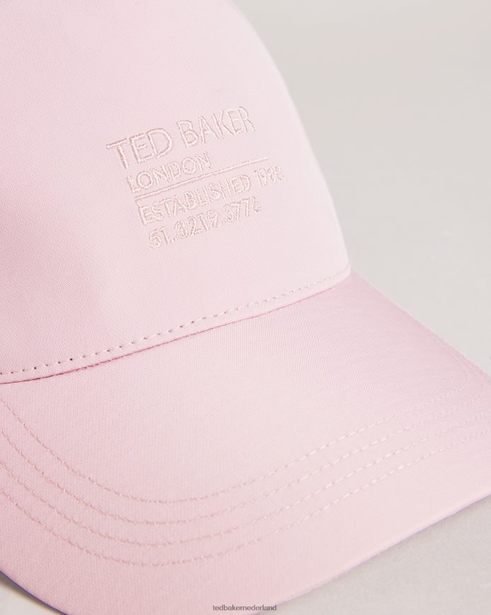 Ted Baker cap met avvay-merk lichtroze accessoires vrouwen 6R02N1017