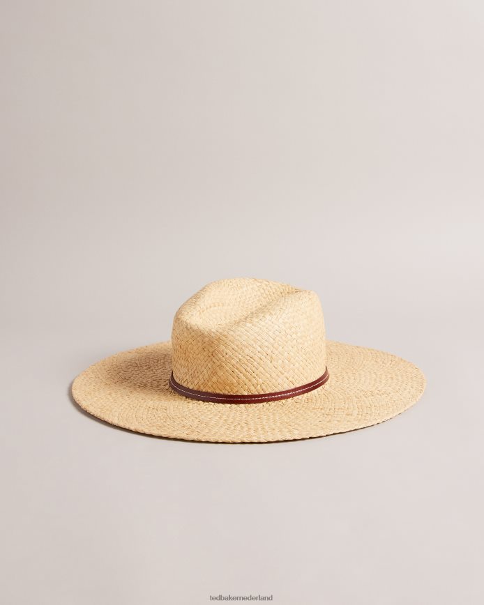 Ted Baker jenah strohoed natuurlijk accessoires vrouwen 6R02N991