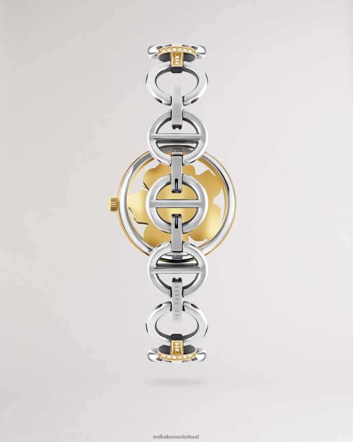 Ted Baker Lyren magnolia kettinghorloge met wijzerplaat zilvere kleur accessoires vrouwen 6R02N1121