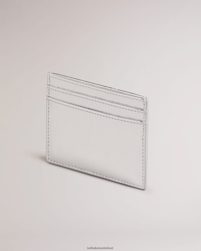 Ted Baker liibbaa metalen kaarthouder zilver accessoires vrouwen 6R02N976