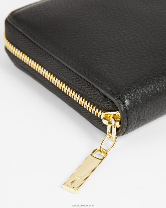 Ted Baker kanten grote portemonnee zwart accessoires vrouwen 6R02N1184