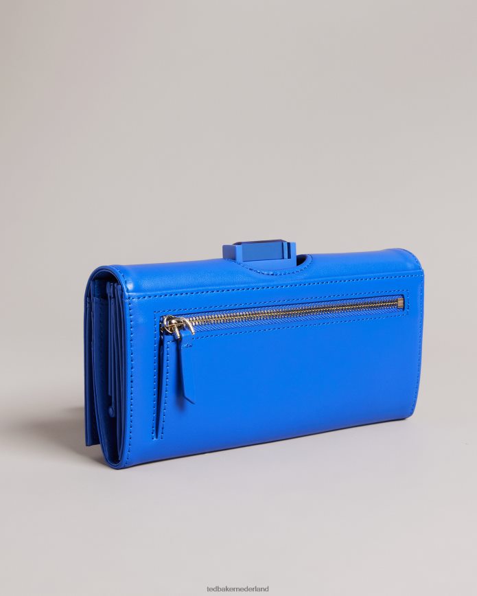 Ted Baker roziita grote kristallen pompontas helderblauw accessoires vrouwen 6R02N993