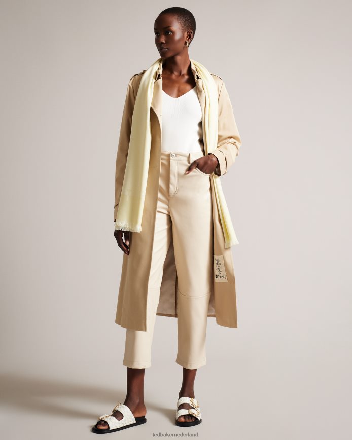 Ted Baker Esteli lange sjaal Het-geel accessoires vrouwen 6R02N1097