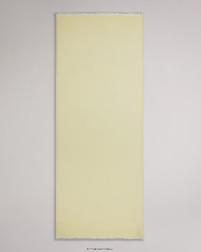 Ted Baker Esteli lange sjaal Het-geel accessoires vrouwen 6R02N1097