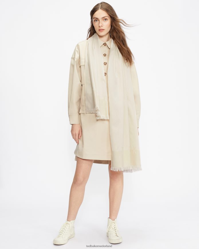 Ted Baker Esteli lange sjaal naakt accessoires vrouwen 6R02N1056