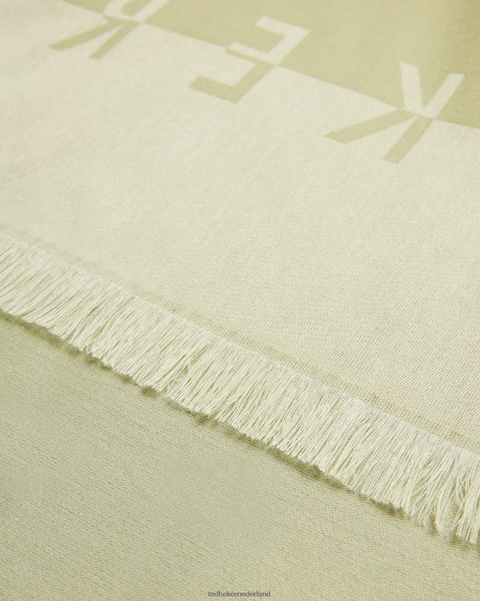 Ted Baker Esteli lange sjaal pl-groen accessoires vrouwen 6R02N957