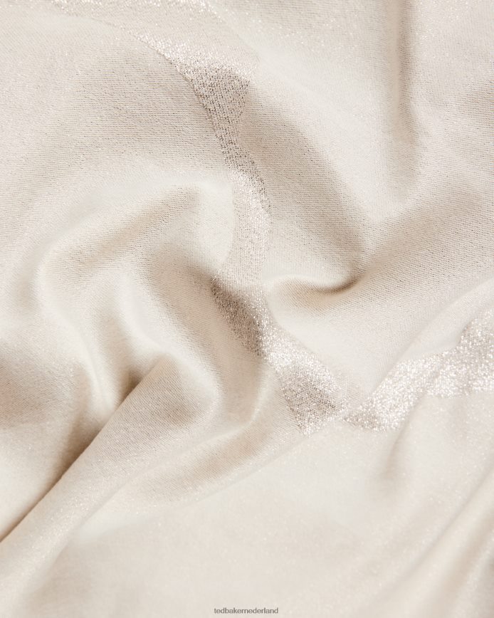 Ted Baker shersa magnolia sjaal natuurlijk accessoires vrouwen 6R02N1167