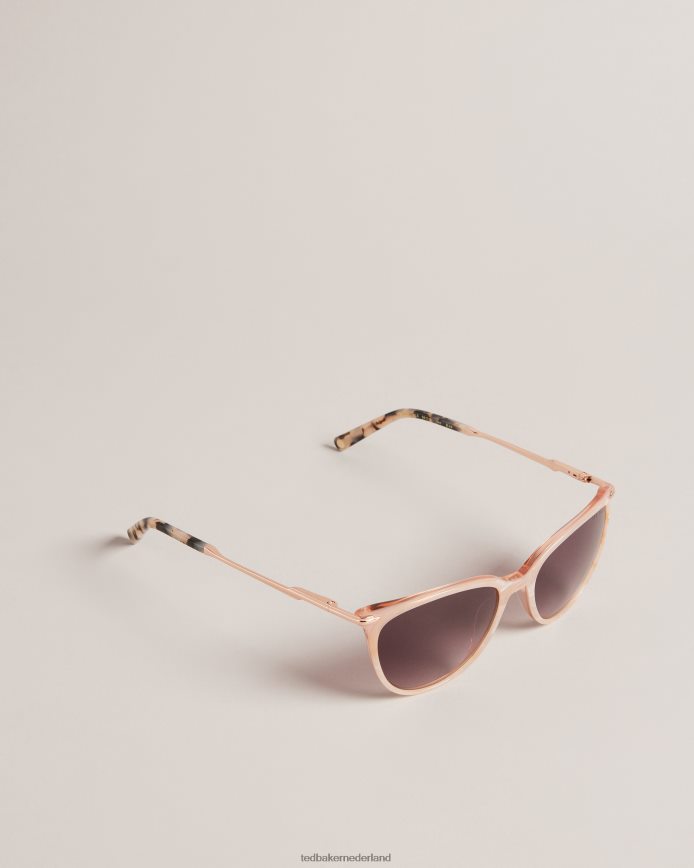 Ted Baker Carakay ronde cat eye-zonnebril lichtblauw accessoires vrouwen 6R02N1163