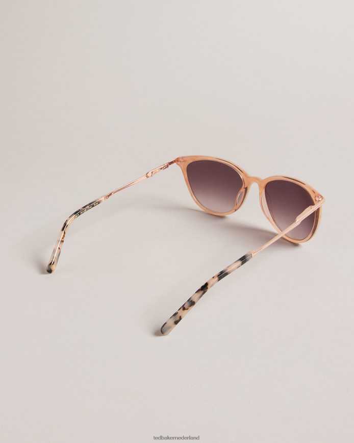 Ted Baker Carakay ronde cat eye-zonnebril lichtblauw accessoires vrouwen 6R02N1163