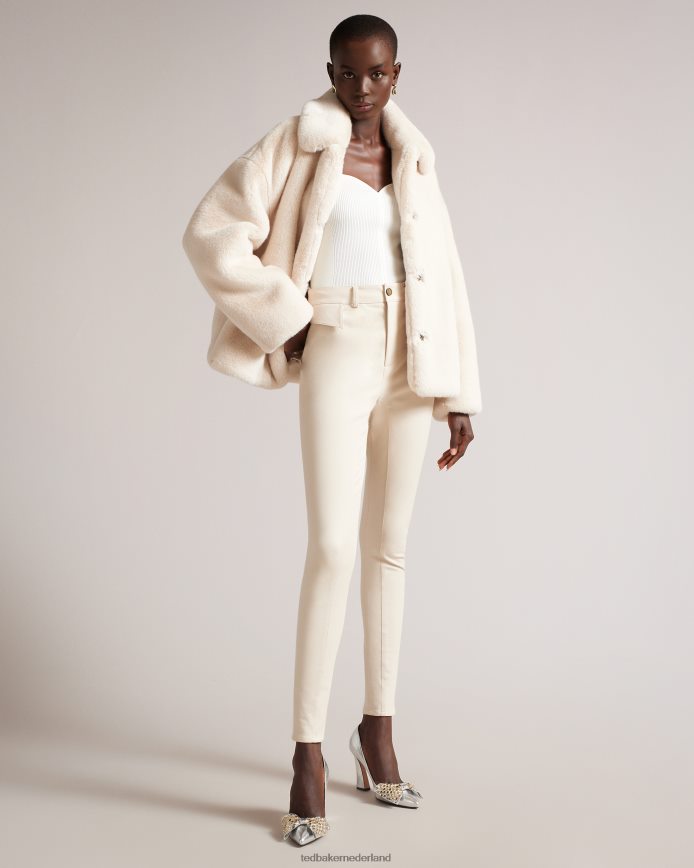 Ted Baker helenh gebreide top met hartvormige halslijn wit kleding vrouwen 6R02N99