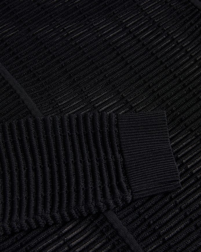 Ted Baker roshila getextureerde slim-fit trui zwart kleding vrouwen 6R02N437