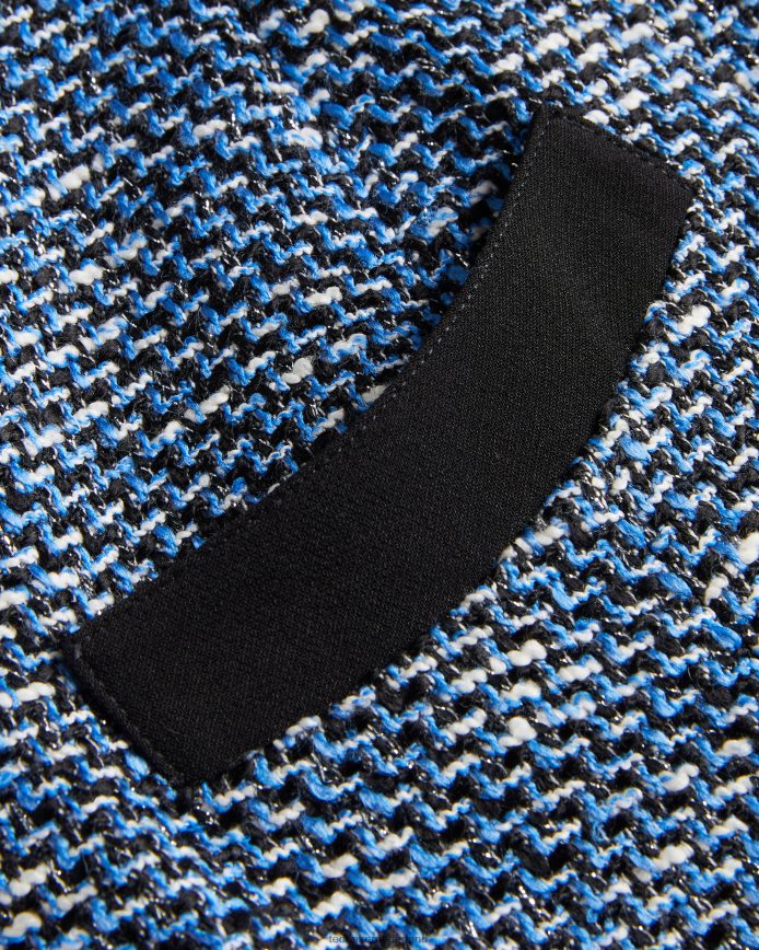 Ted Baker Diniiad aansluitende bouclé midi-jurk donker marine kleding vrouwen 6R02N130