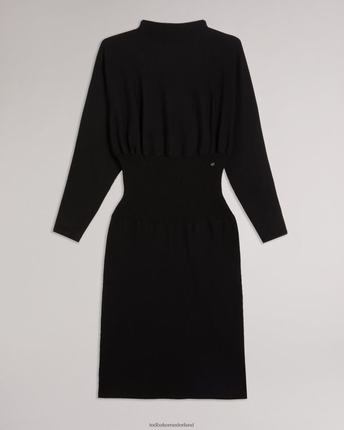 Ted Baker Midi-jurk van Alice Cocoon zwart kleding vrouwen 6R02N283