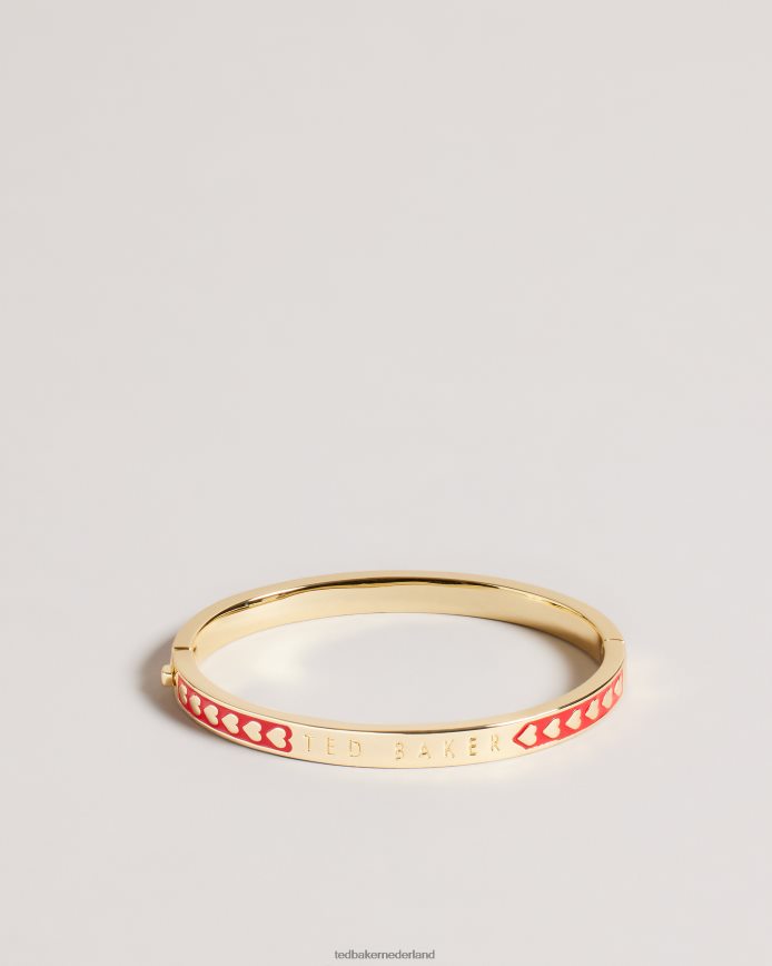 Ted Baker Eellie emaille hart armband rood juwelen vrouwen 6R02N1096