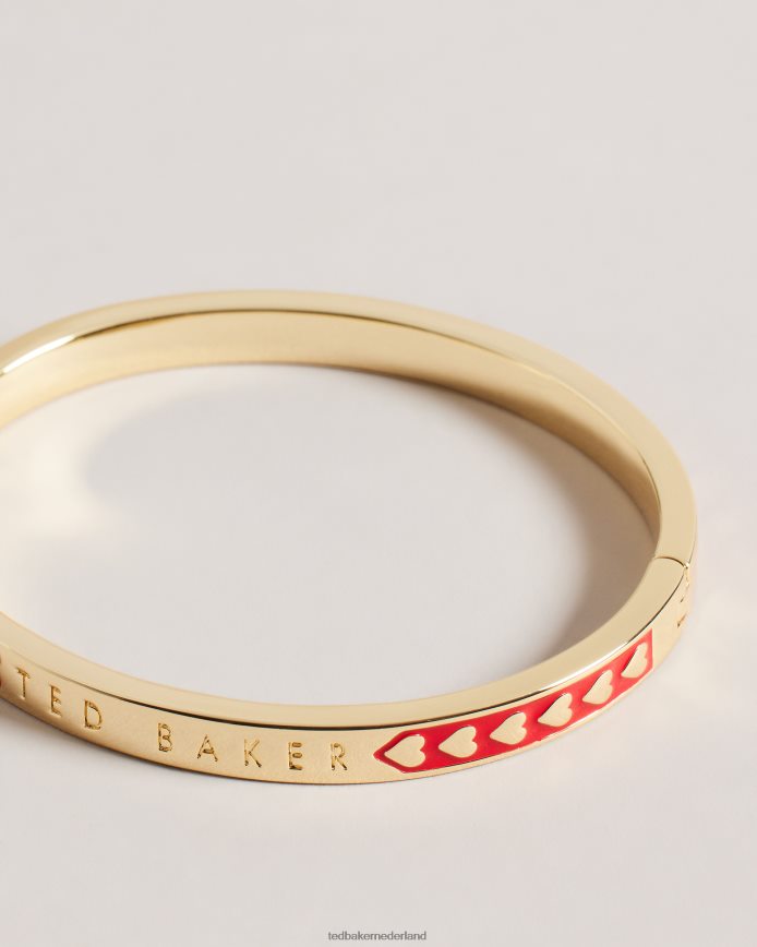 Ted Baker Eellie emaille hart armband rood juwelen vrouwen 6R02N1096