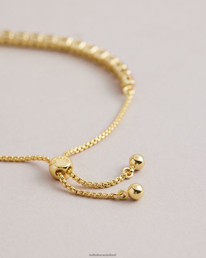 Ted Baker Melrah icoon kristallen schuifarmband geassorteerd juwelen vrouwen 6R02N1005