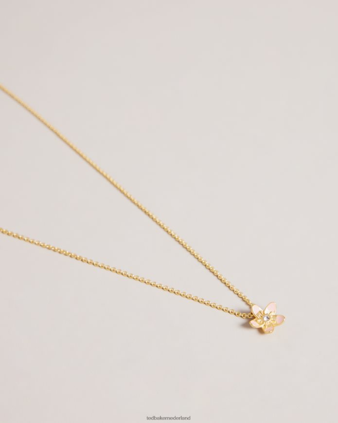 Ted Baker Braddie bloesem hanger ketting pl-roze juwelen vrouwen 6R02N1042