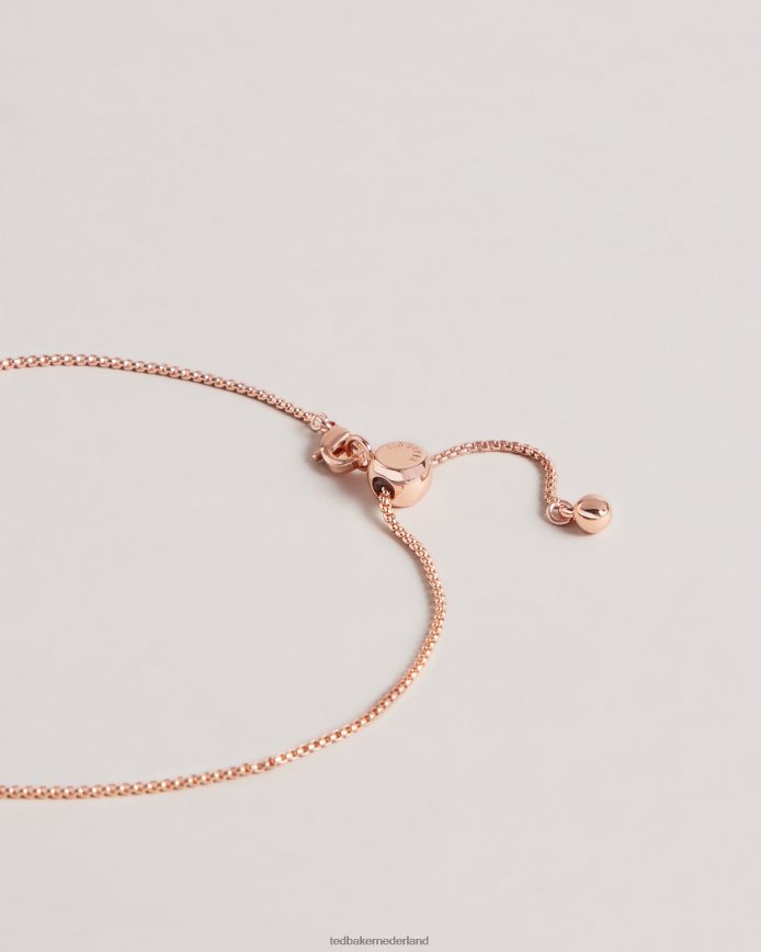 Ted Baker Sarroha ketting met fonkelende harthanger roségouden kleur juwelen vrouwen 6R02N1040